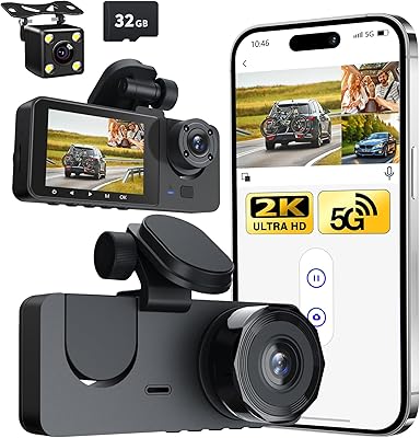 Zengest 3 Channel Dash Cam