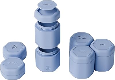 Cadence Travel Containers Full Skincare Set - Pacific