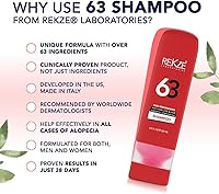 REKZE 63 Hair Growth Shampoo 8oz — image 3