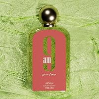 Afnan 9 AM Pour Femme Eau De Parfum 3.4 Fl. Oz — image 6