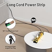 Plug'n Power Strip Surge Protector 2700J with Individual Switches — image 3