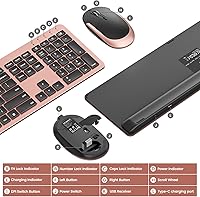 seenda Rechargeable Wireless Keyboard & Mouse Combo — image 7