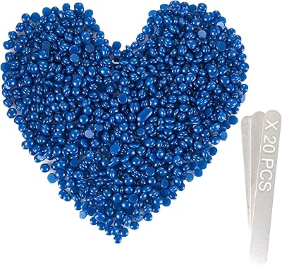 PURPLESKY Waxing Beads for Hair Removal, 2.5LB Coarse Hard Wax with Sea Salt Scent