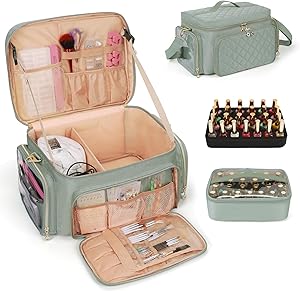 Bagmoly Nail Polish Organizer Green Review