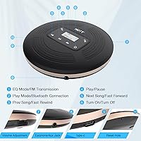 HOTT 903TF Portable Bluetooth CD Player — image 4