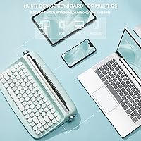 YUNZII B303 Wireless Typewriter Keyboard — image 4