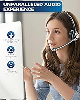Wantek 602QS2 Telephone Headset — image 3
