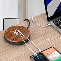 TOPREK Power Strip with USB, 6 Outlets, 20W USB-C Fast Charging — image 7