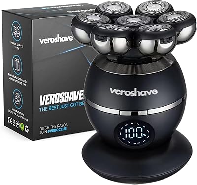 VEROSHAVE 7-Blade Bald Head Shaver VS-MDL02