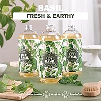 ROMIIE ZOI Liquid Hand Soap Refill Set – Basil Scent, 26 Fl Oz (3 Pack) — image 3