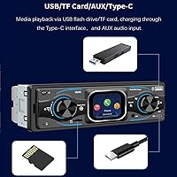 Alondy Single Din Car Radio Bluetooth with 2.2″ Touchscreen — image 5