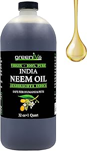 GreenIVe 100% Organically Grown Neem Oil, 32 oz Review