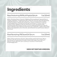 scalp delivery Peptide & Stem Cell Hair Growth Serum AM & PM Bundle — image 9