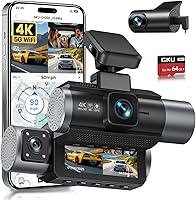 GKU D1000 4K 3-Channel Dash Cam — image 1
