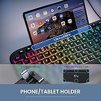 VEILZOR Ergonomic Backlit Keyboard — image 6