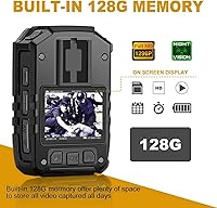 CammPro I826 1296P HD Police Body Camera 128GB — image 2