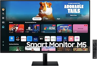 SAMSUNG 27-Inch M5 Smart Monitor (M50D)