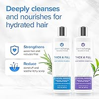 DermaChange Natural Hair Growth Shampoo and Conditioner Set - 16oz — image 4