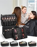 Relavel Extra Large Makeup Case with Shoulder Strap — image 2