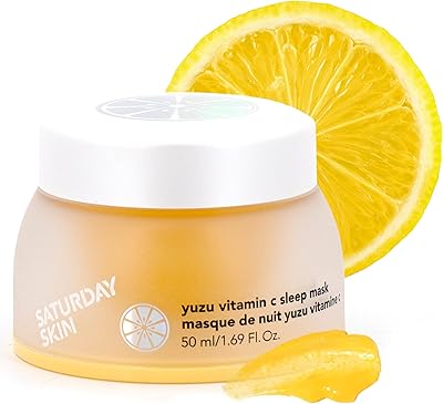 Saturday Skin Yuzu Vitamin C Sleep Mask 1.69oz