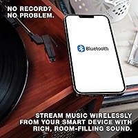 Victrola The Quincy 6-in-1 Bluetooth Record Player — image 3