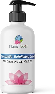 Planet Eden 20% Gly-Lactic Face and Body Skin Cream Lotion - 8oz