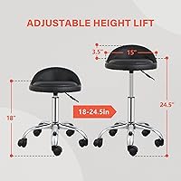 Nova Microdermabrasion Rolling Stool Chair — image 3