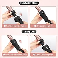 BriCos 5 in 1 Curling Wand Set — image 6