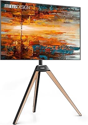 FITUEYES Picasso Corner TV Stand for 32-65 Inch TVs