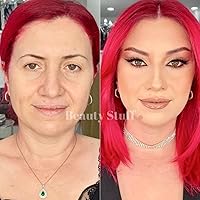 Beauty Stuff Lift 'Em Up Facelift Tapes (Dark Hair), 20 Pcs — image 2