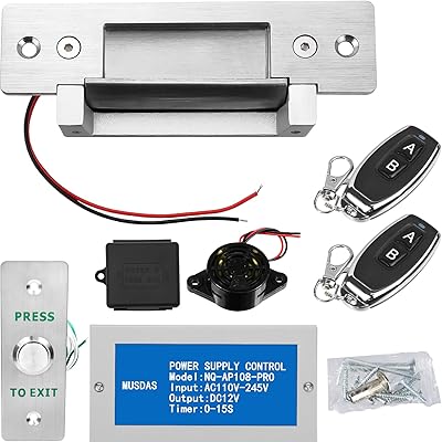 Pulaim Electric Strike Door Lock Kit
