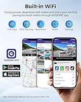 AZDOME M550 3 Channel Dash Cam 64GB — image 5