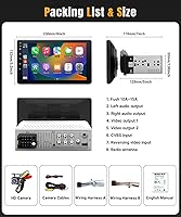 Naifay 9-Inch Single Din Car Stereo with Apple CarPlay & Android Auto — image 6