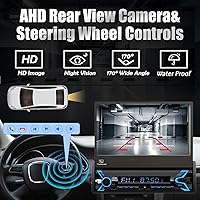 SEMAITU Single Din Car Stereo with Apple CarPlay & Android Auto — image 6