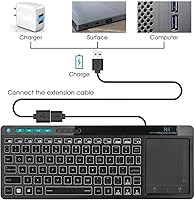 Rii K18 Plus Wireless Keyboard with Trackpad — image 7