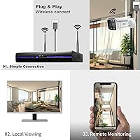 REIGY 3MP WiFi Security Camera System with Floodlight — image 5