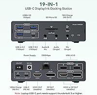 JCYMELE Thunderbolt 4 Docking Station 19-in-1 — image 8
