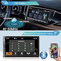 Durxenmnt Wireless 7″ Double Din Car Stereo CP6067WL — image 4