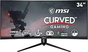 MSI Optix MAG342CQR 34-inch Curved Gaming Monitor Review