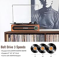 RetroAudio JM-104 Bluetooth Turntable — image 4