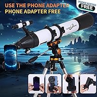 PISEZ 90mm Refractor Telescope 800mm — image 5