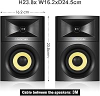 Sanyun SW205 Bookshelf Speakers — image 2