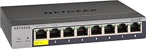 NETGEAR 8-Port Gigabit Ethernet Smart Switch GS108T Review