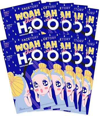 FACETORY Woah That H2O 2-Step Sheet Mask (10 Pack)
