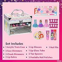 Townley Girl Disney Princess Train Case Beauty Set — image 2
