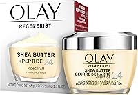 Olay Regenerist Shea Butter + Peptide 24 Rich Cream Face Moisturizer, 1.7oz — image 3
