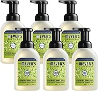 Mrs. Meyer's Clean Day Foaming Hand Soap, Lemon Verbena, 10 Fl Oz (Pack of 6) — image 1