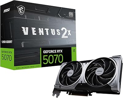 MSI GeForce RTX 5070 12G Ventus 2X OC