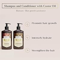 Arganicare Castor Growth Accelerator Shampoo & Conditioner Set 13.53oz — image 6