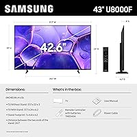 Samsung 43-Inch Crystal UHD U8000F 4K Smart TV — image 2